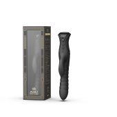 Смарт пульсатор-кролик с вибрацией Zalo Mose 2 Obsidian Black, подогрев до 42 °C, кристалл Swarovski