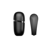 Эрекционное смарт-виброкольцо Zalo Apis Obsidian Black, до 4 часов работы, зарядный кейс