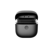 Эрекционное смарт-виброкольцо Zalo Apis Obsidian Black, до 4 часов работы, зарядный кейс