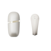 Эрекционное смарт-виброкольцо Zalo Apis Ivory White, до 4 часов работы, зарядный кейс