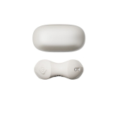 Эрекционное смарт-виброкольцо Zalo Apis Ivory White, до 4 часов работы, зарядный кейс