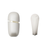 Эрекционное смарт-виброкольцо Zalo Apis Ivory White, до 4 часов работы, зарядный кейс