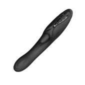 Смарт-вибратор Zalo Ares Obsidian Black, подогрев, 3 мотора, язычок для клитора, стимуляция точки G