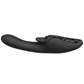 Смарт-вибратор Zalo Ares Obsidian Black, подогрев, 3 мотора, язычок для клитора, стимуляция точки G
