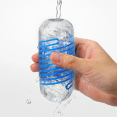 Мастурбатор Tenga Spinner DX 01 Drops, с упругой стимулирующей спиралью внутри, нежное воздействие