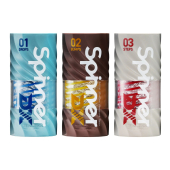 Мастурбатор Tenga Spinner DX 01 Drops, с упругой стимулирующей спиралью внутри, нежное воздействие
