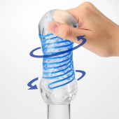 Мастурбатор Tenga Spinner DX 02 Bumps, с упругой стимулирующей спиралью внутри, среднее воздействие