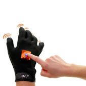 Виброперчатка (левая) FUZU Gloves Vibrating Massage Left Hand, 11 режимов