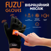 Виброперчатки (пара) FUZU Gloves Vibrating Massage Two Hands, 11 режимов