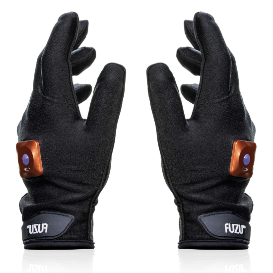 Виброперчатки (пара) FUZU Gloves Vibrating Massage Two Hands, 11 режимов