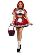 Костюм Красной Шапочки Leg Avenue Flirty Miss Red Top and Skirt L