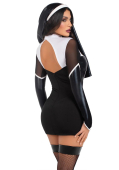 Костюм монашки Leg Avenue Holy Hottie Dress XS
