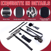БДСМ-набор LOCKINK YEAHWOW Armbinder Restraint Set Black