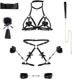 БДСМ-набор LOCKINK YEAHWOW Forced Nadu pose correction set