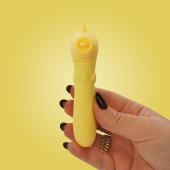 Вибратор-единорожка Unihorn USB Bullet – Bean Blossom, вибропуля, USB-зарядка, 10 режимов