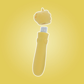 Вибратор-единорожка Unihorn USB Bullet – Bean Blossom, вибропуля, USB-зарядка, 10 режимов