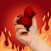 Вибратор-единорожка Unihorn – Blaze Diablo, ласкающий раздвоенный язычок