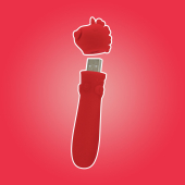 Вибратор-единорожка Unihorn USB Bullet – Cupid's Beau, вибропуля, USB-зарядка, 10 режимов