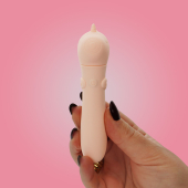 Вибратор-единорожка Unihorn USB Bullet – Heart Throb, вибропуля, USB-зарядка, 10 режимов