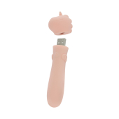 Вибратор-единорожка Unihorn USB Bullet – Heart Throb, вибропуля, USB-зарядка, 10 режимов