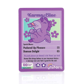 Вибратор-единорожка Unihorn – Karma Lilac, с пульсацией