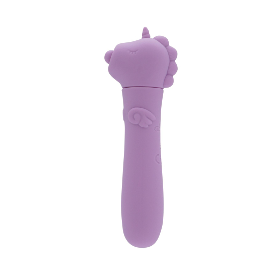 Вибратор-единорожка Unihorn USB Bullet – Karma Lilac, вибропуля, USB-зарядка, 10 режимов
