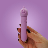 Вибратор-единорожка Unihorn USB Bullet – Karma Lilac, вибропуля, USB-зарядка, 10 режимов