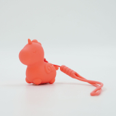 Вибратор мини-единорожка Unihorn Mini – Peachy Pony, брелок с вибрацией, 10 режимов