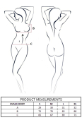 Боди Passion EVALIE BODY black M