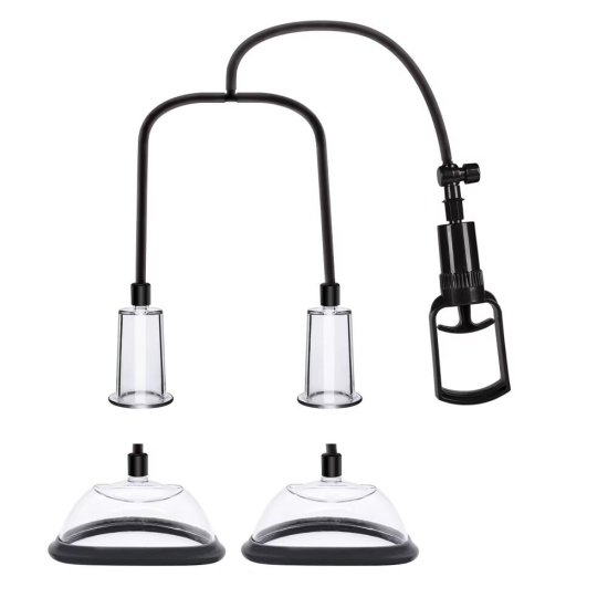 Вакуумная помпа для груди и сосков Men Powerup Passion Pump