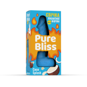 Ароматное свеча пикантной формы Pure Bliss Blue Coco Splash (Кокосовое молоко) 18 см