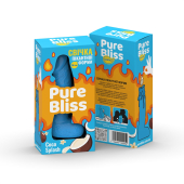 Ароматное свеча пикантной формы Pure Bliss Blue Coco Splash (Кокосовое молоко) 18 см