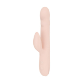 Вибратор-кролик Good Vibes Only - SHAI Thrusting Vibrator Soft Silicone - Pink