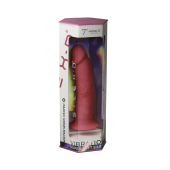 Фаллоимитатор с вибрацией SilexD Henry Vibro Pink (MODEL 2 size 7in) + LRS, диаметр 4,4 см