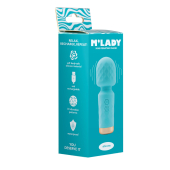 Вибромассажер M’Lady Mini Vibrating Wand Teal