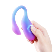 Смарт-виброяйцо Magic Motion Flamingo Max Blue 2 в 1: виброяйцо и тренажер Кегеля, 10 режимов