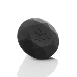 Вибромассажер бриллиант Bijoux Indiscrets - Twenty One Black, стильный аксессуар для дамской сумочки