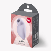 Вакуумный стимулятор Fun Factory Gaia Purple, 11 уровней вакуума, мощный мотор