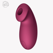 Вакуумный стимулятор Fun Factory Desire Wine Red, 11 режимов работы, перезаряжаемый