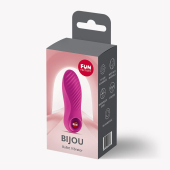 Вибратор Fun Factory Bijou Magenta, 12 режимов вибрации, перезаряжаемый