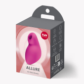 Вакуумный стимулятор Fun Factory Allure Magenta, 12 режимов вибрации, 11 уровней вакуума, перезаряжаемый