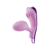 Виброяйцо под одежду KISSTOY Viosecret Pro, с пульсацией для клитора, трусики-стрепы в комплекте