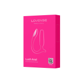 Анальная смарт-вибропробка Lovense Lush Anal, очень мощная, LED-подсветка