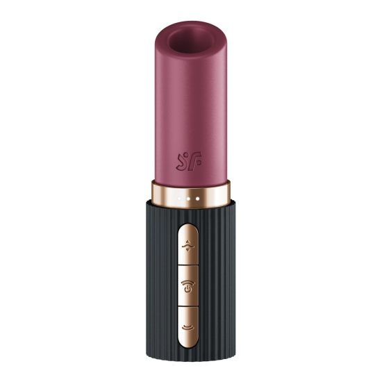 Вакуумный стимулятор Satisfyer Deep Kiss, магнитная технология 3D Air Pulse, 30 режимов, крышечка