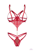 Боди Obsessive Matildea crotchless teddy L/XL