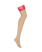 Чулки Obsessive Matildea stockings 2XL/3XL