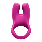 Эрекционное виброкольцо с двойной стимуляцией клитора Fun Factory NŌS CLASSIC Magenta, 2 мотора