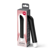 Вибратор для точки G Fun Factory JOUPIE Black, диаметр 2,5 см, на батарейках