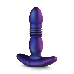 Анальная пробка с вибрацией и пульсацией Hueman - Supernova Thrusting Buttplug
