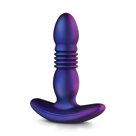 Анальная пробка с вибрацией и пульсацией Hueman - Supernova Thrusting Buttplug
